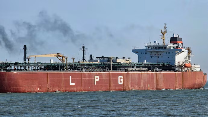 Indian Lpg Tankers Resume Journey Strait Of Hormuz Middle East Tensions