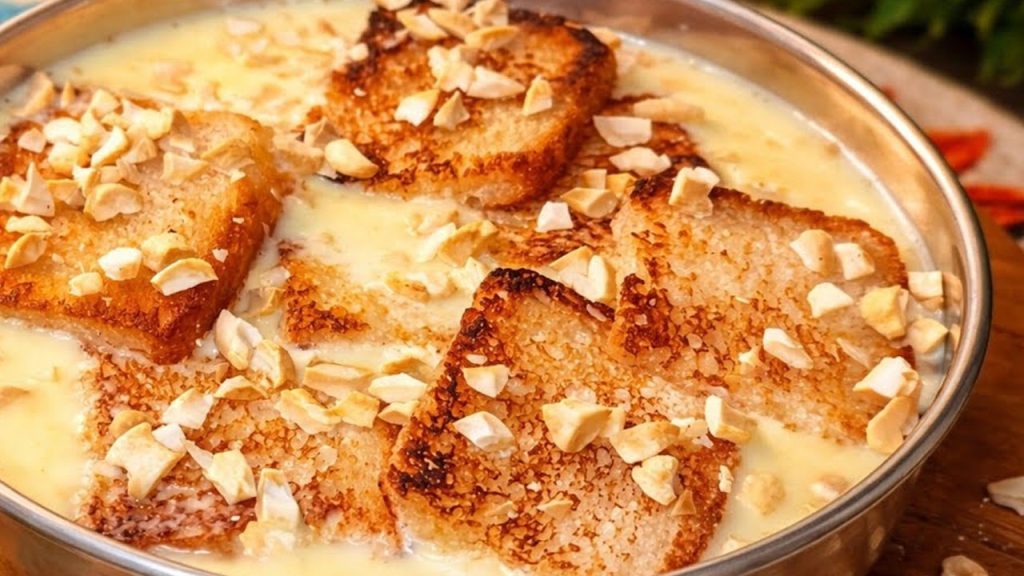 Instant Milk Bread Dessert Recipe 10 Minute Sweet At Home