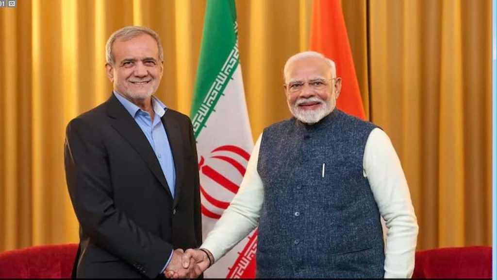Pm Modi Discusses Tensions In West Asia With Iran President Pejeshkian