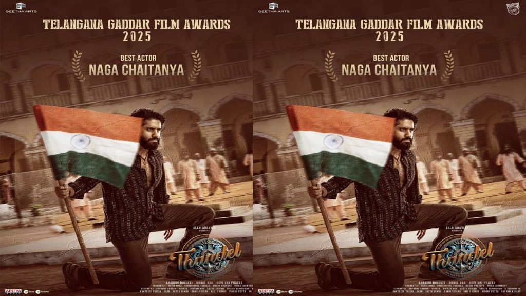 Naga Chaitanya Thandel Best Actor Gaddar Awards 2025 Winners