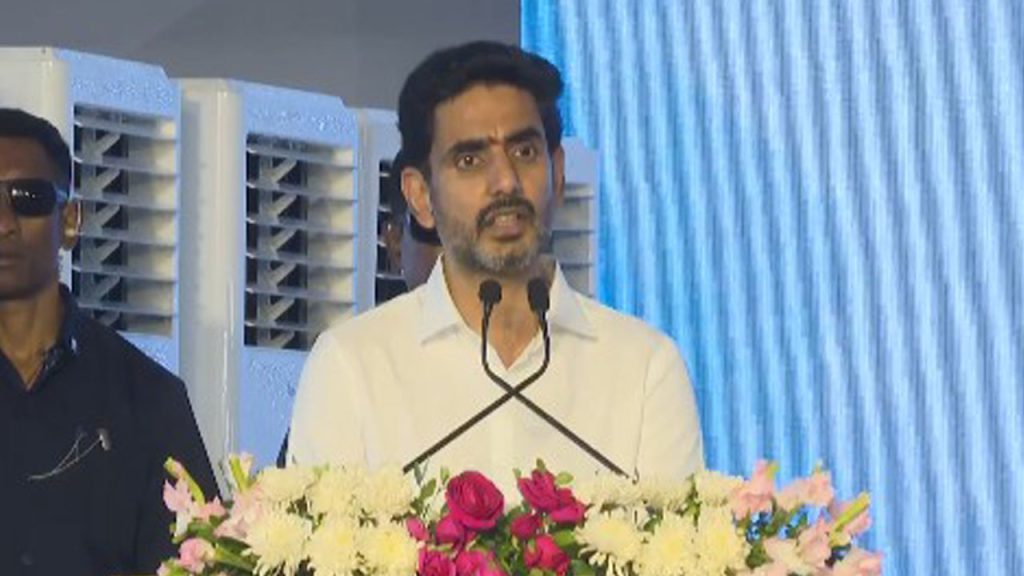 Nara Lokesh Lays Foundation World First Autonomous Shipyard Nellore Ap