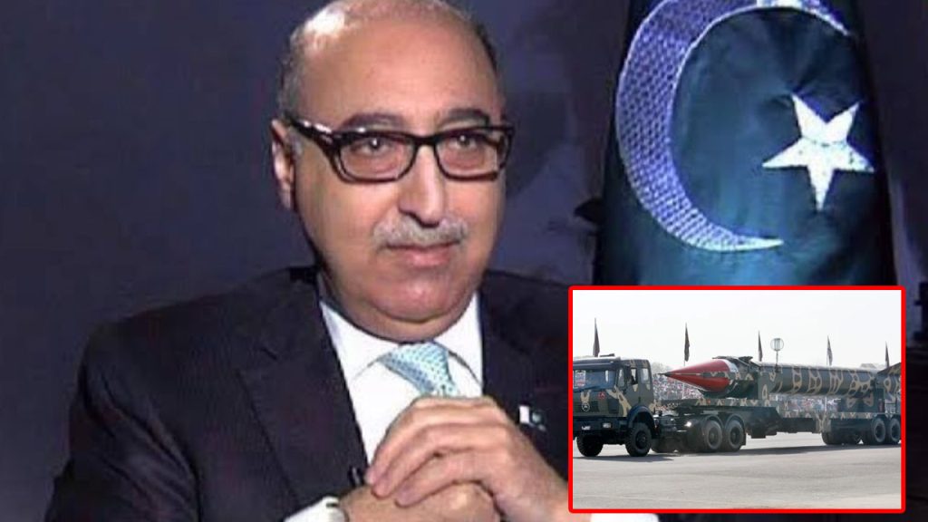 Pakistan Nuclear Threat India Abdul Basit Comments Middle East Tensions
