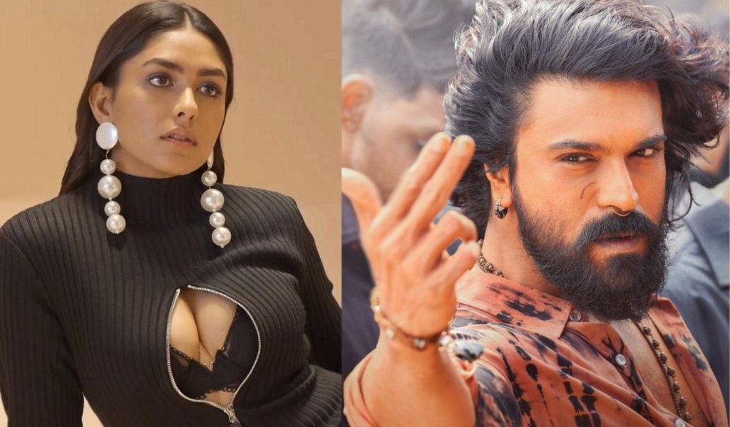 Mrunal Thakur To Perform Special Song In Ram Charans Peddi