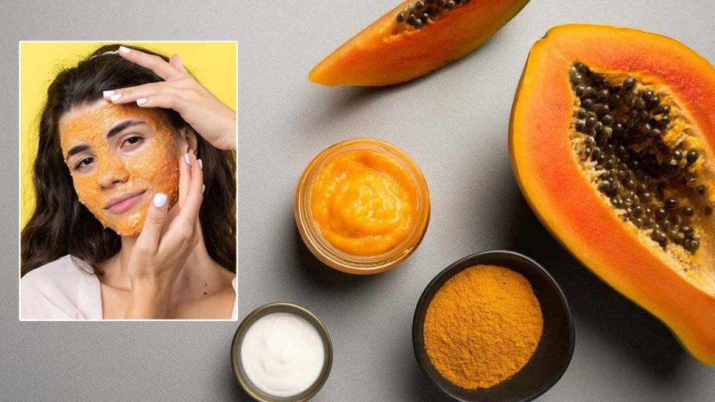 Papaya Face Mask For Glowing Skin Easy Diy Remedy With Yogurt