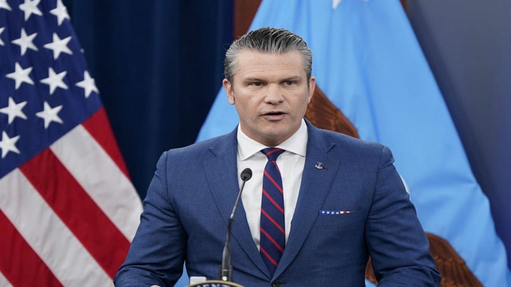 Us Defense Secretary Pete Hegseth Warns Iran