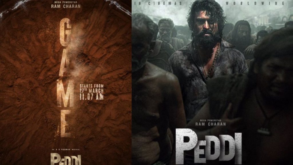 Ram Charans Peddi Teaser Kusti Release Date Out Mega Mass Rampage On March 27
