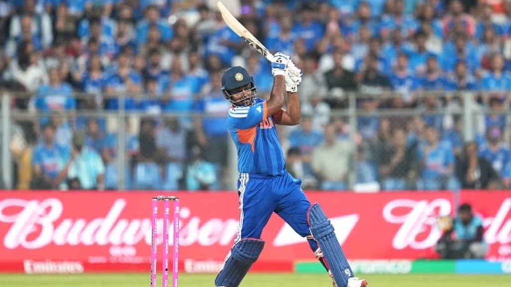 Sanju Samson Creates History Most Sixes In A Single T20 World Cup Edition