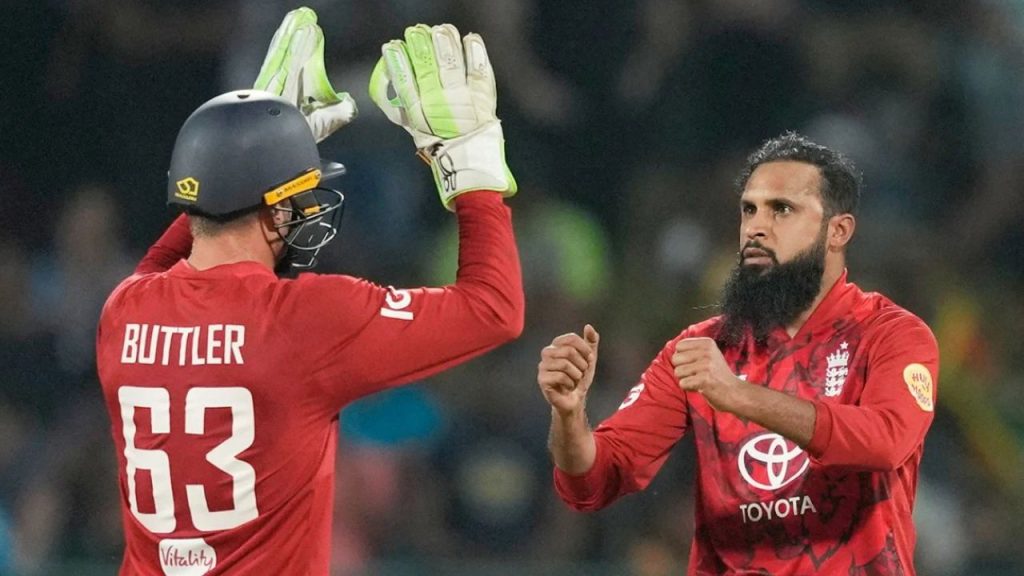 Adil Rashid Creates History First Bowler To Complete 3000 Balls In T20 Internationals