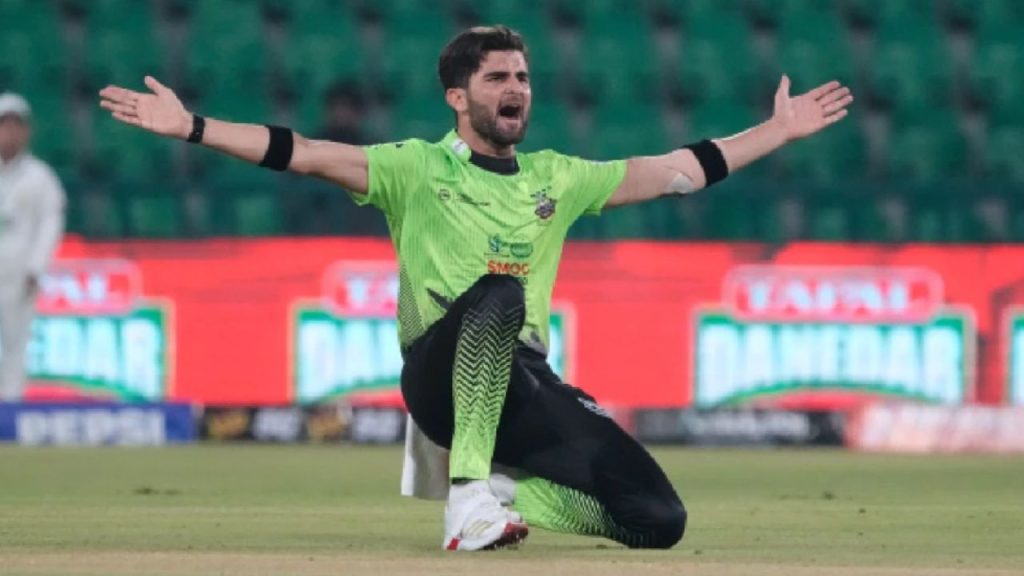 Psl 2026 Lahore Qalandars Team Captain Shaheen Shah Afridi Fined For Security Breach