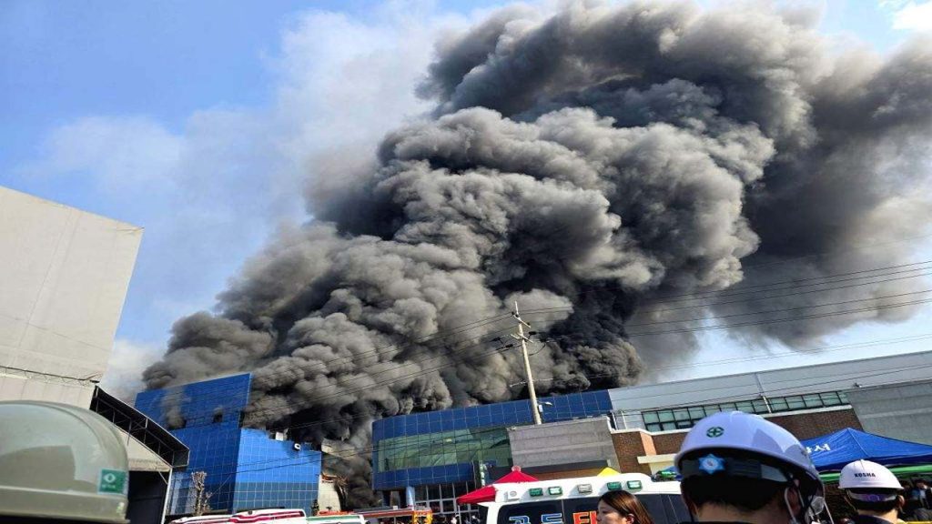 South Korea Factory Explosion 10 Dead 59 Injured In Daejeon Blast
