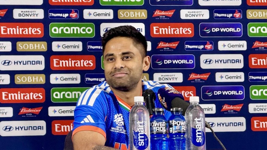 Suryakumar Yadavs Funny Reply To Mitchell Santner Before T20 World Cup 2026 Final