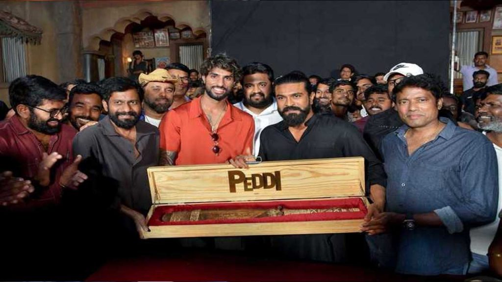 Tilak Varma Visits Ram Charan Peddi Movie Sets Viral Video