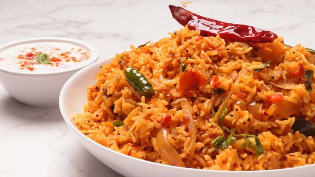 Easy Tomato Rice Recipe A Spicy And Tangy Delight For Lunch