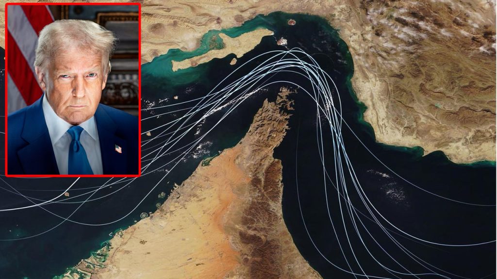 Trump Us Navy Shoot Boats Mines Strait Of Hormuz Order