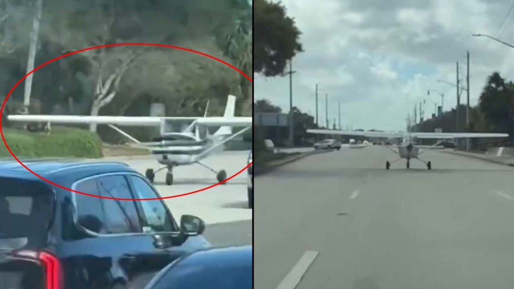 19 Year Old Pilot Performs Heroic Emergency Landing On Florida Road Heart Stopping Video