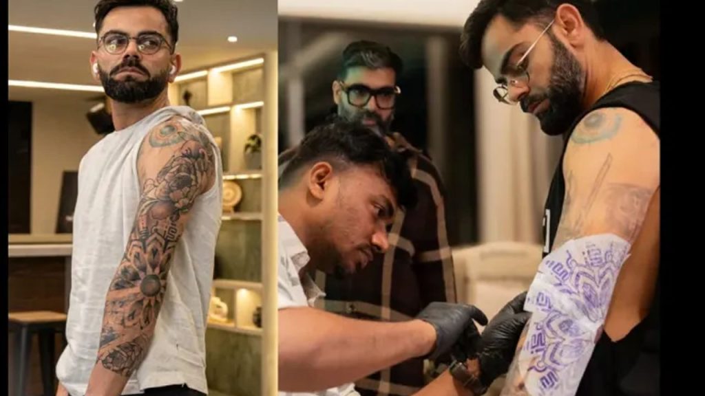Virat Kohli New Tattoo Ipl 2026 Full Sleeve Design Meaning