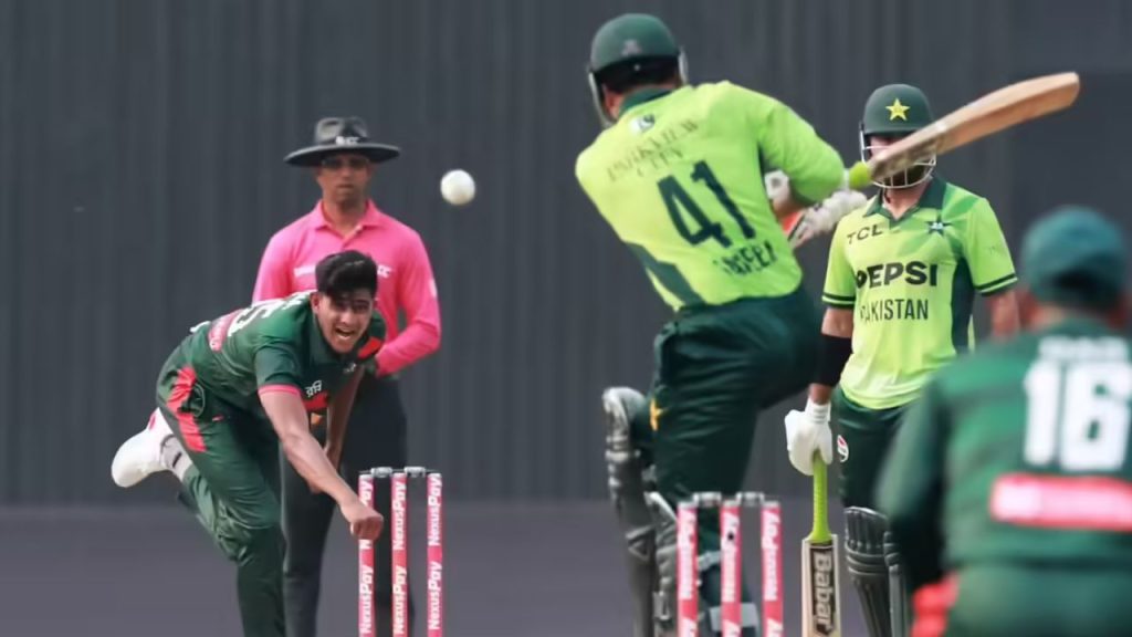 Pakistan Vs Bangladesh Odi Controversy Wide Ball Review Sparks Dispute Pcb Complains To Icc