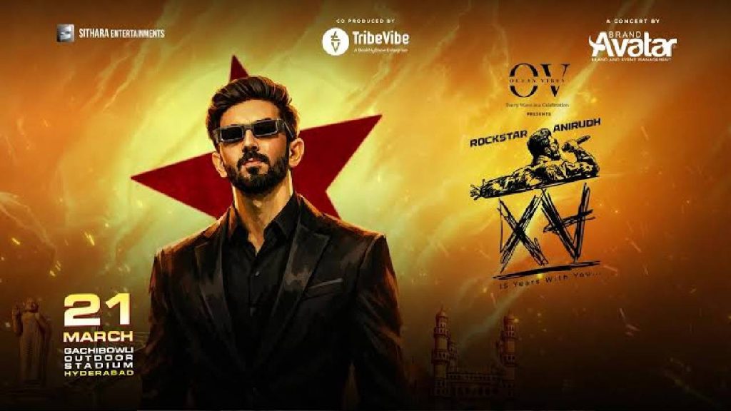 Anirudh Xv Tour Hyderabad Concert Traffic Parking Guidelines