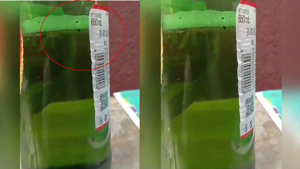 Insect Found In Kingfisher Light Beer Warangal Wine Shop