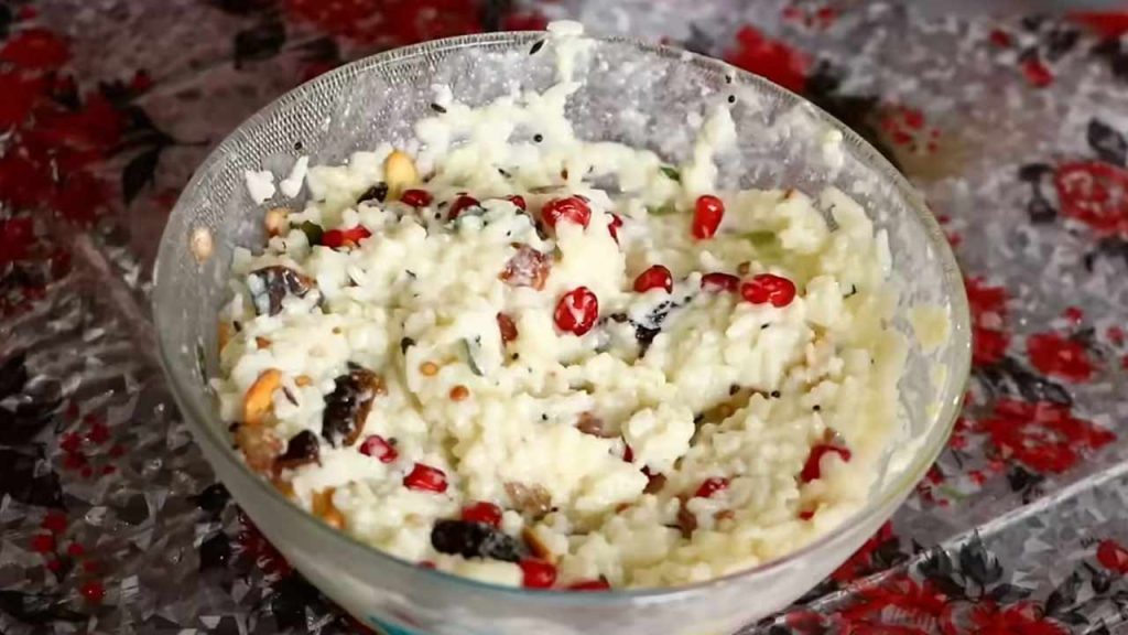 Butter Curd Rice Recipe South Indian Style