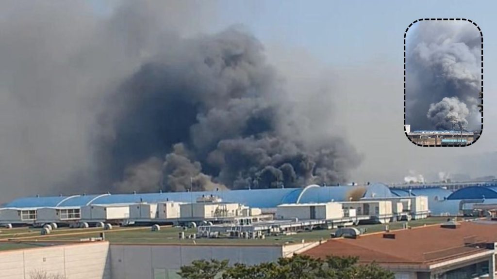 South Korea Car Plant Fire 10 Dead 59 Injured In Daejeon Factory Blaze