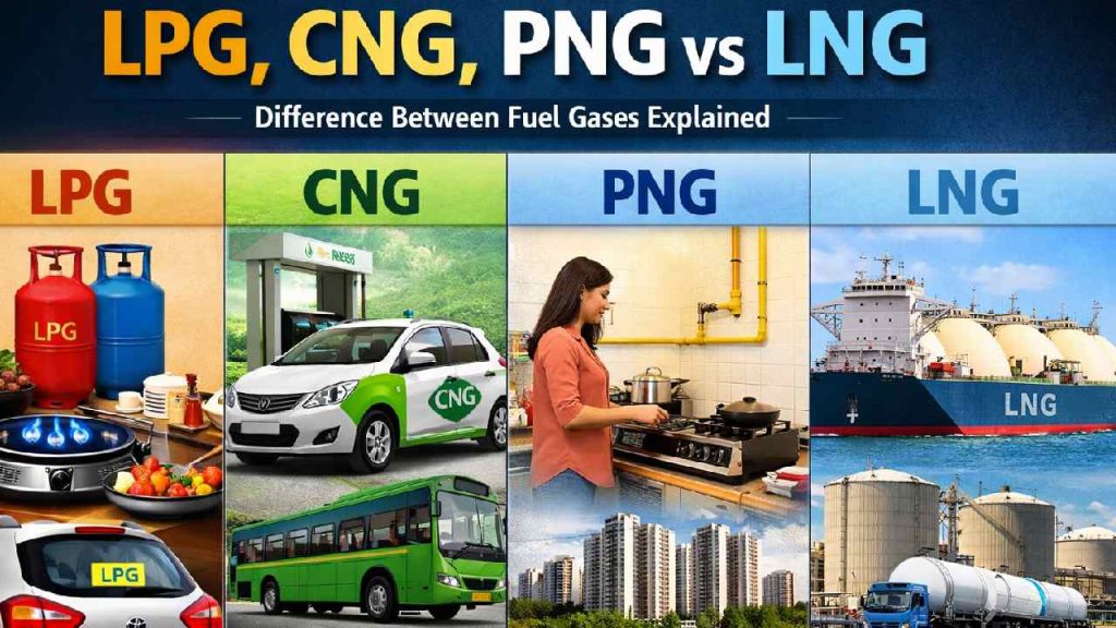 Lpg Cng Png Lng Differences Uses Safety Guide