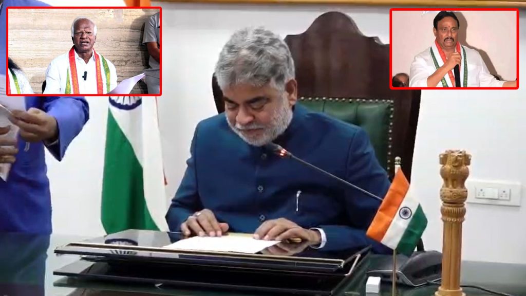 Speaker Gaddam Prasad Dismisses Disqualification Petitions Danam Nagender Kadiyam Srihari