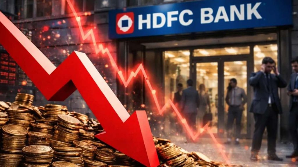 Hdfc Bank Shares Slump 9 Market Cap Loses %e2%82%b91 Lakh Crore