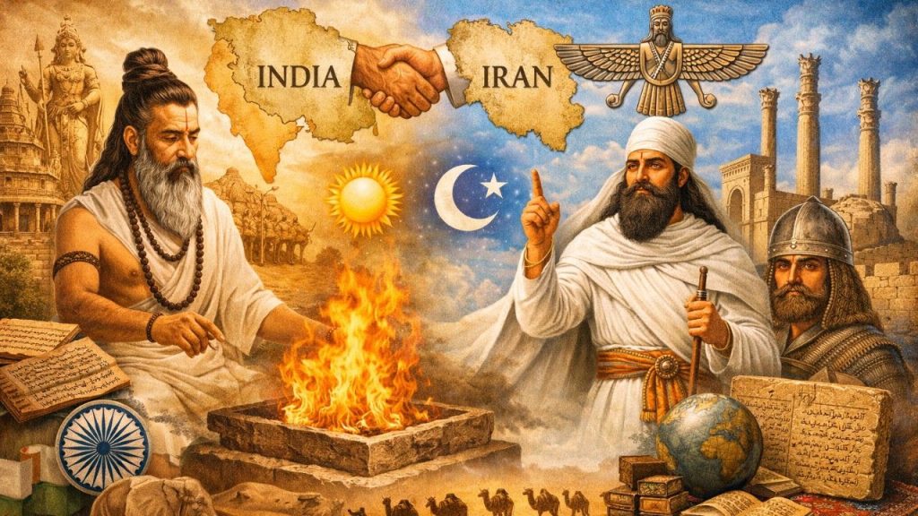 4000 Year India Iran History Shared Gods Fire Worship Vedic Zoroastrian Roots