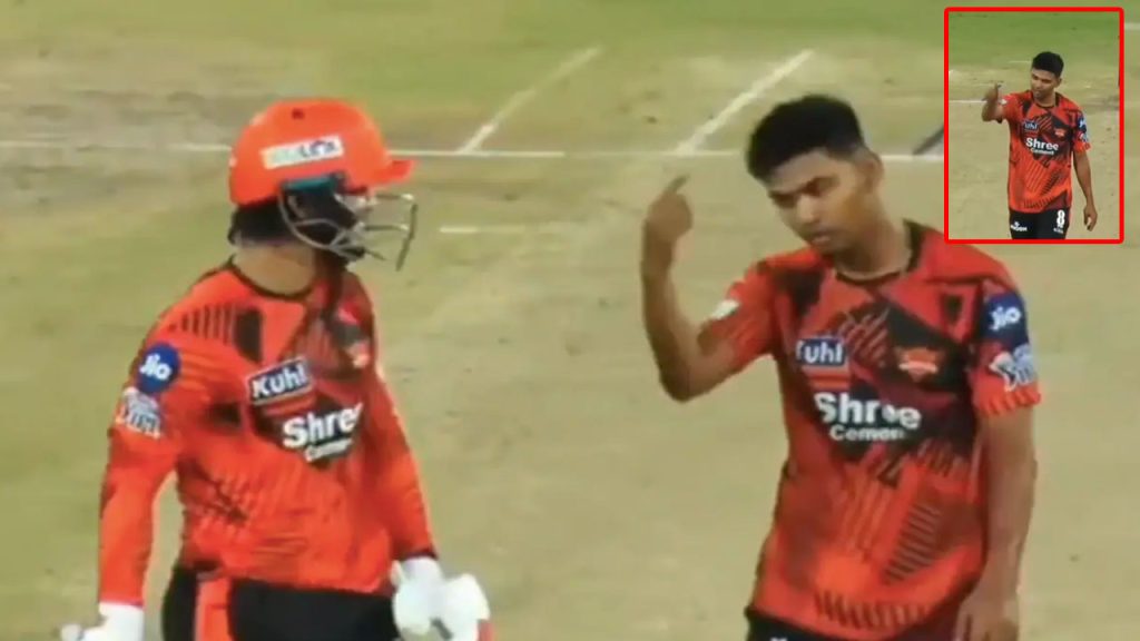 Ipl 2026 Ishan Kishan Dismissal Zeeshan Ansari Viral Incident Srh Practice