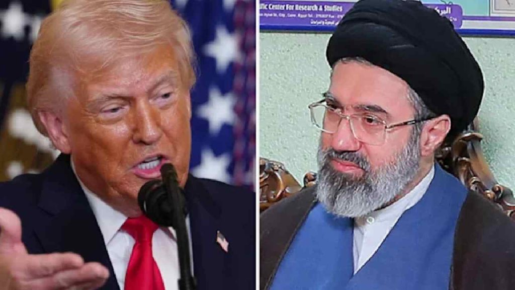 Trump Iran Surrender Claim Mojtaba Khamenei Revenge Warning