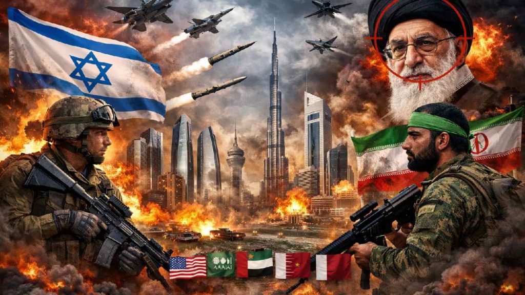 Middle East War 2026 12 Countries Impacted Khamenei Death Iran Retaliation