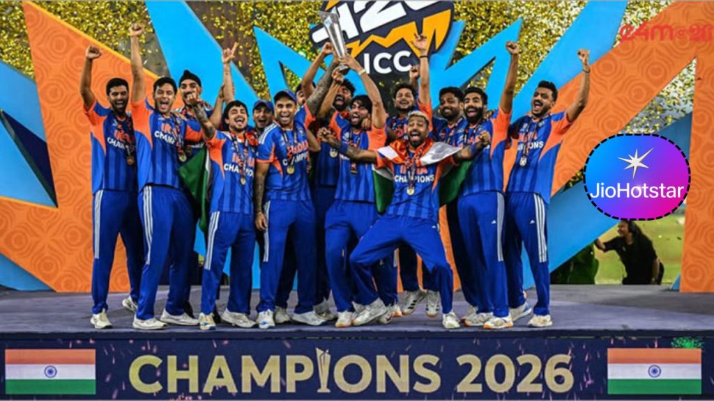 India Vs New Zealand T20 World Cup Final Sets Record On Jiohotstar With 78 5 Crore Views