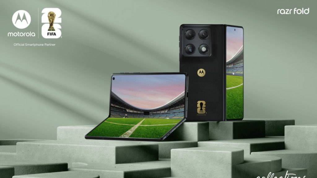 Motorola Razr Fold Launched At Mwc 2026 With 24k Gold Fifa Edition 2k Display Snapdragon 8 Gen 5