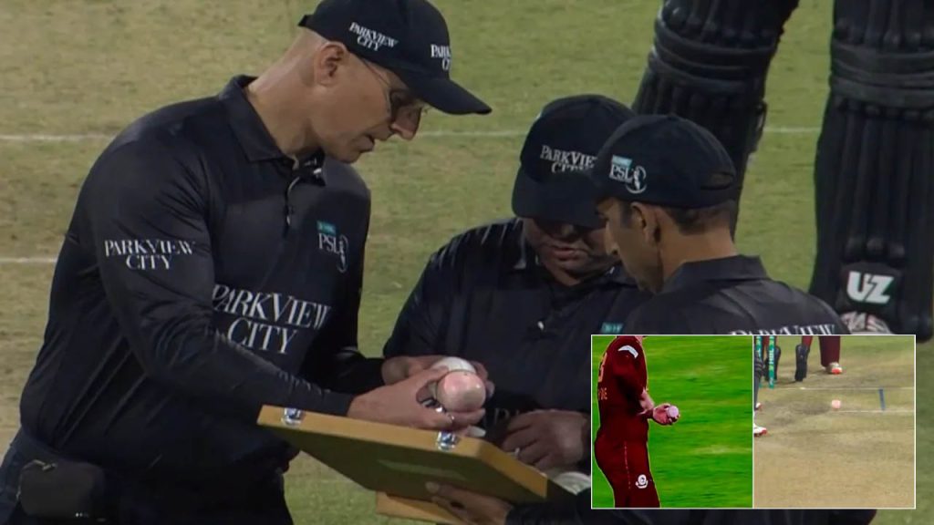 Psl 2026 Empty Stadium Ball Color Change Lahore Match News