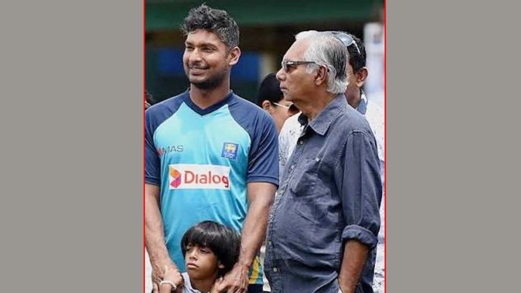 Sri Lankan Cricket Legend Kumar Sangakkara Father Kshema Sangakkara Passes Away