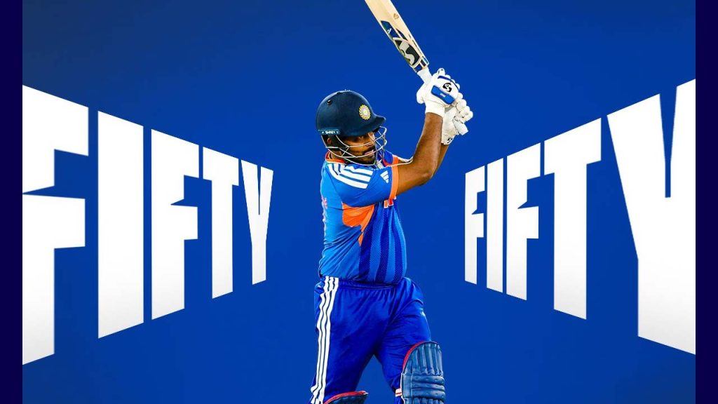 Ind Vs Nz Final T20 World Cup 2026 3rd Consecutive Fifty For Sanju Samson