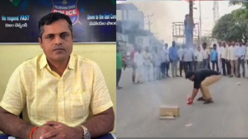 Acb Raids Si Hariprasad Reddy Caught Taking Bribe Nagarkurnool