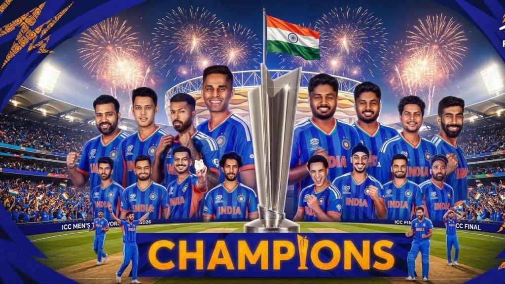 India Wins T20 World Cup 2026 Third Title
