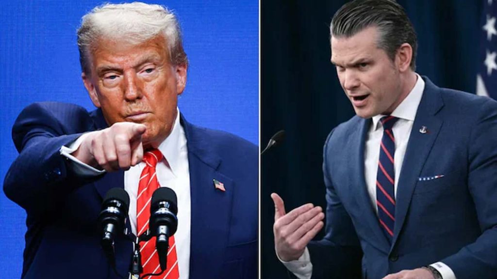 You Said Lets Do It Trump Holding Hegseth Responsible For War With Iran