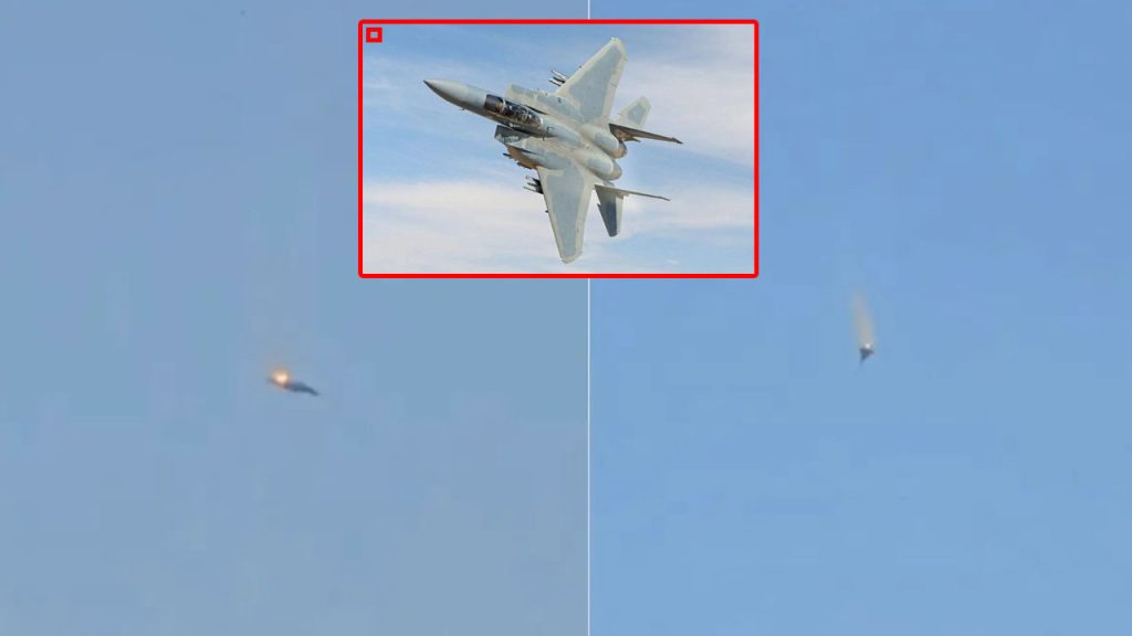 Us F15e Strike Eagle Crash Kuwait Pilot Ejects Gulf Tensions