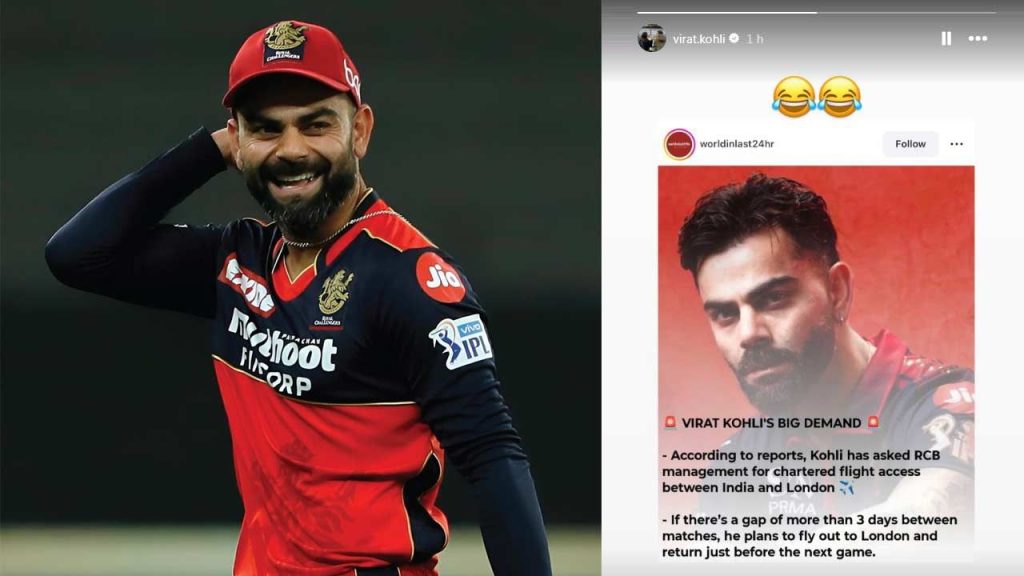 Virat Kohli Reacts To Chartered Flight Rumours Ahead Of Ipl 2026