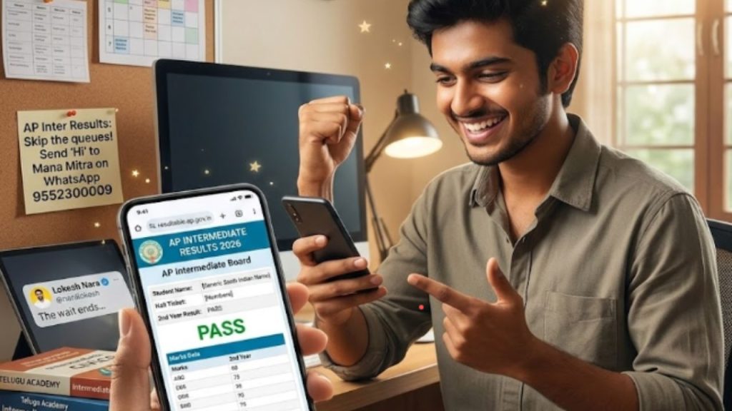 Ap Inter Results 2026 To Be Released Tomorrow At 1031 Am Check Via Website And Whatsapp