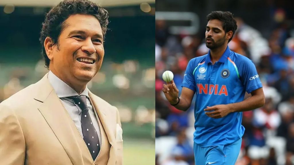 Bhuvneshwar Kumars Special Moment The Bowler Who Dismissed Sachin Tendulkar For A Rare Duck