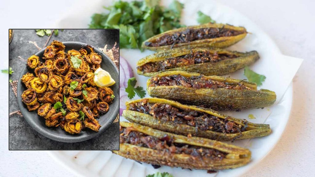 How To Remove Bitterness From Bitter Gourd Sweet Sour Stuffed Karela Recipe