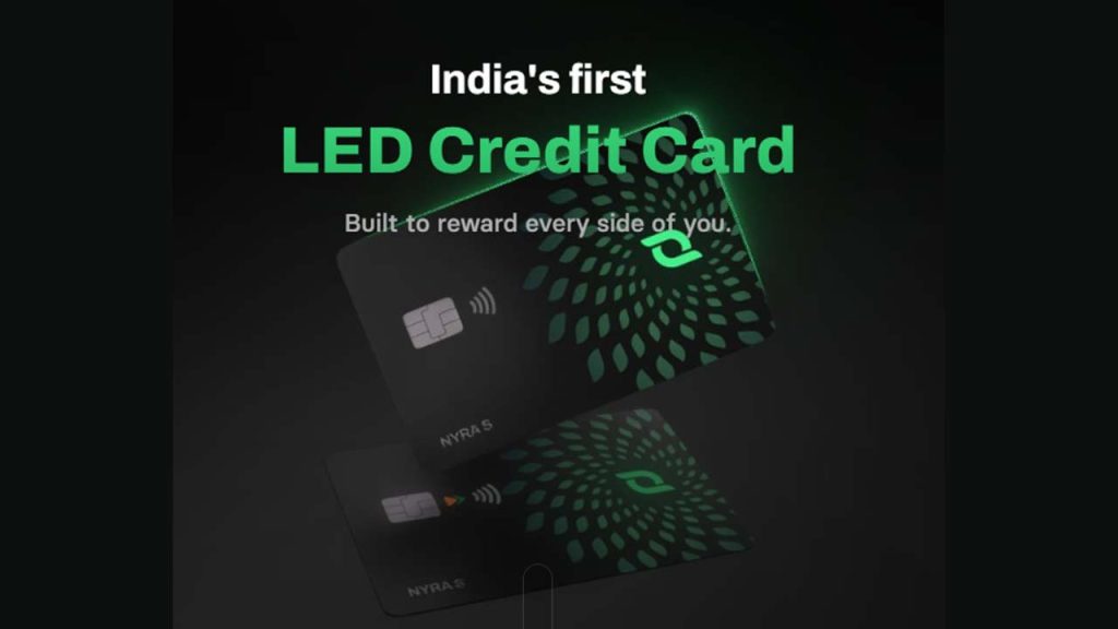 Cheq Au Credit Card Launch First Led Credit Card In India With Visa Rupay