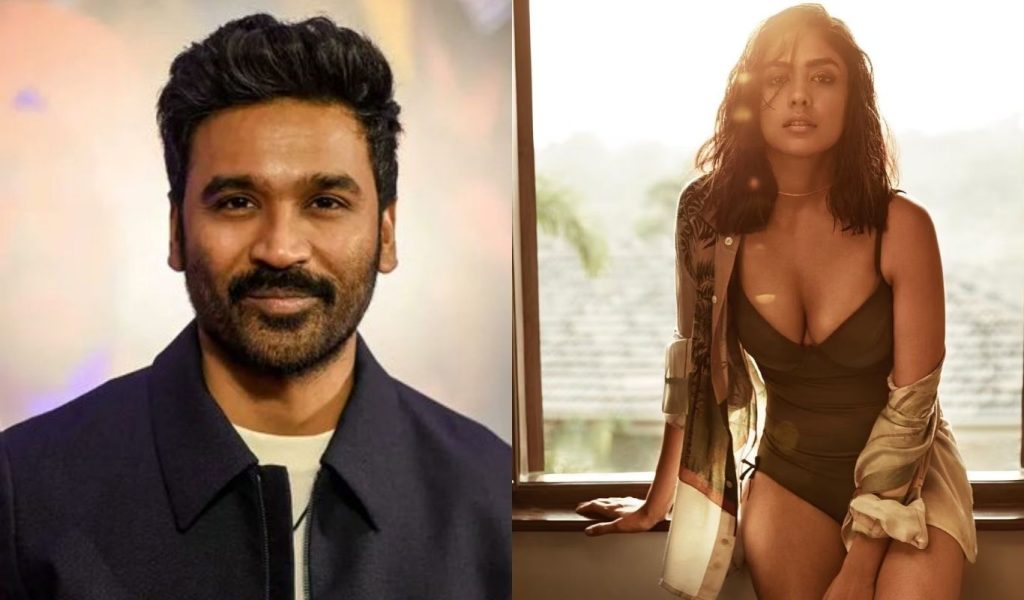 Dhanush To Direct Mrunal Thakur Rumours Swirl Over 1970s Period Drama And Goddess Role