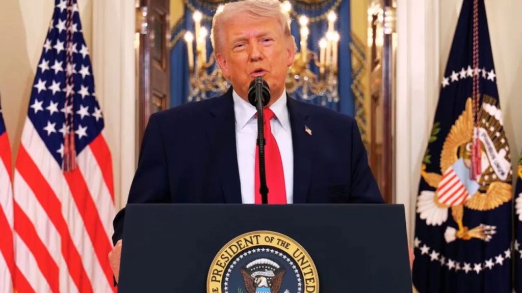 Trump Speech Self Praise Iran War Operation Epic Fury