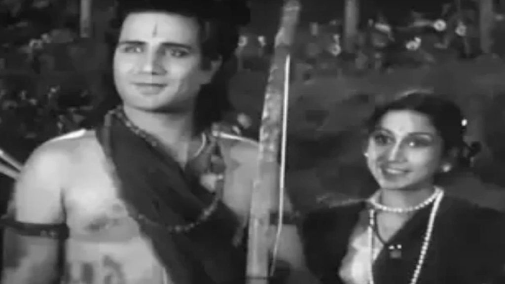 History Of Ramayana Movies First Rama Sita Lanka Dahan