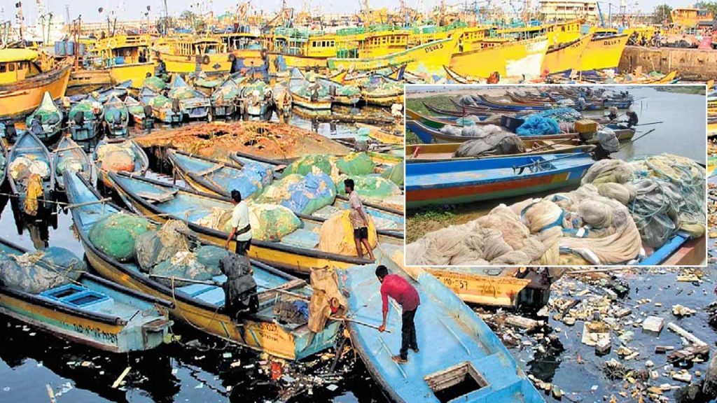 Kakinada Fishing Ban From Midnight Rs 5000 Fine And Boat Seizure Till June 14